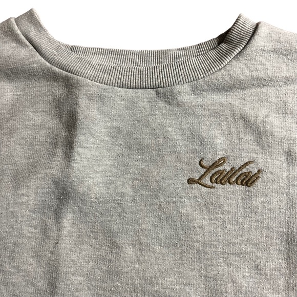 Tops - Lai‎ Lai oversized gray sweatshirt size small